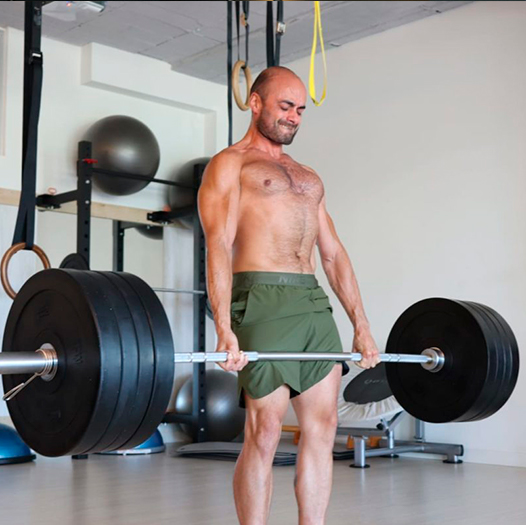 Victor Calvo, entrenador de la Escuela Soul en Mompía