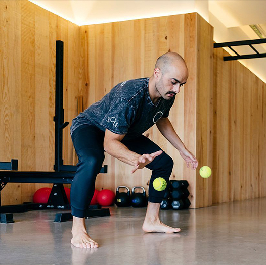 Aprendiendo habilidades de equilibrio en Soul Escuela Movimiento